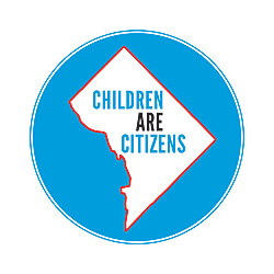 A student from a past project--a line that became the sub-title of a Children Are Citizens book