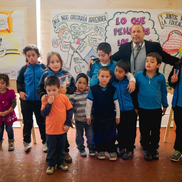 Julio Arriagada, Profesor Escuela Rural Estrella de David, Chépica, Chile