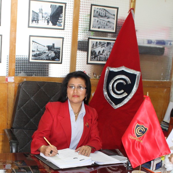 Diana Ortiz Salas, docente del area de arte y cultura.