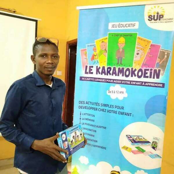 Mr. Mohamed Conté, Teacher at the Saint George School Group (Republic of Guinea)