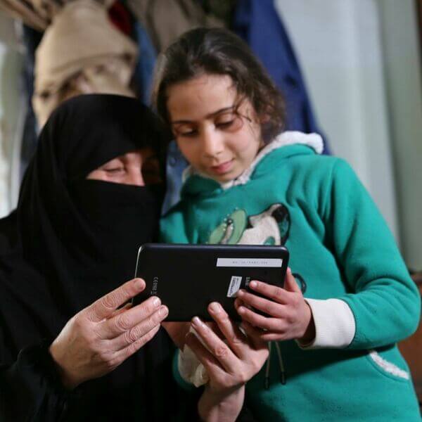 Parent of a child involved in the impact evaluation in the Azraq refugee camp